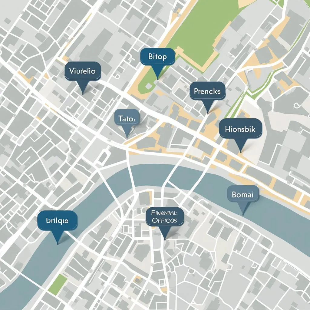 Mapa de ubicación de nuestras oficinas